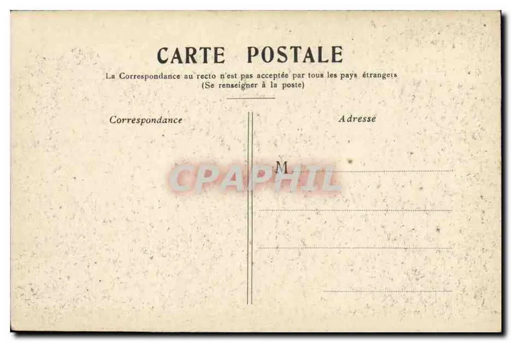 Paris — Der Arc de Triomphe de l'Étoile — unbekannter Verlag - Rückseite