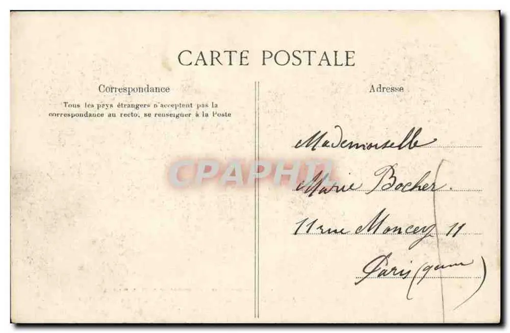 Visita di S.M. Alfonso XIII a Parigi — Arrivo del corteo — Avenue des Champs-Élysées — C.L.C. - Verso
