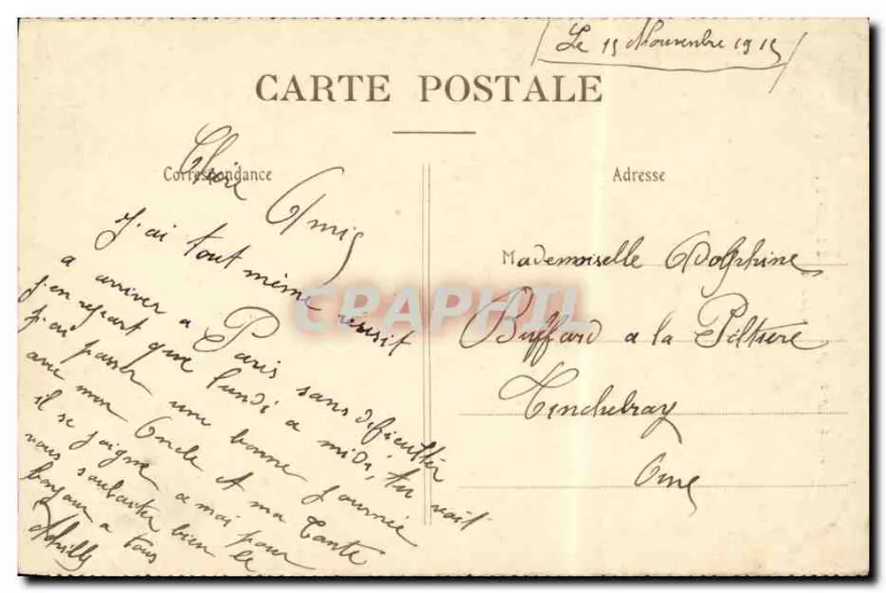 Hotel POWERS — Eingang — Avenue d'Antin, Paris - Rückseite