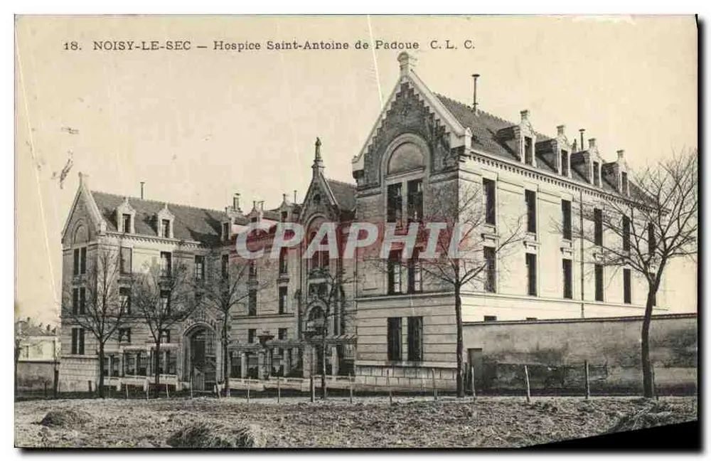 Noisy-le-Sec — Hospicio San Antonio de Padua — C.L.C. - Anverso