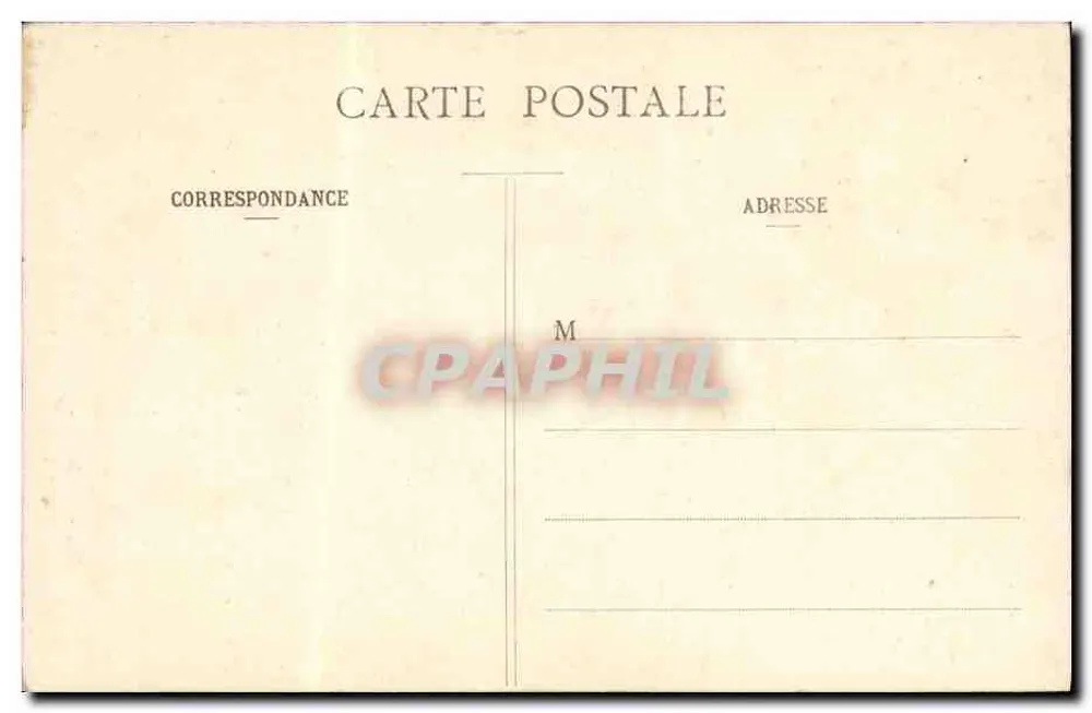 Paris - Die Strasbourg-Statue auf der Place de la Concorde — Verlag L. D. P. (Nr. 461) - Rückseite