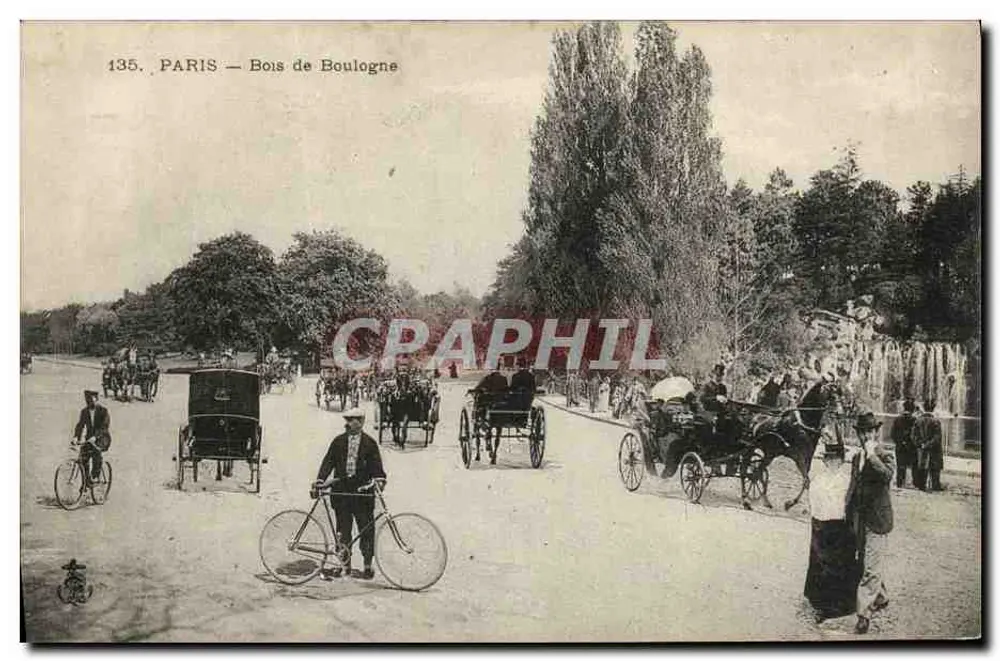 PARIS — Bois de Boulogne - Frente