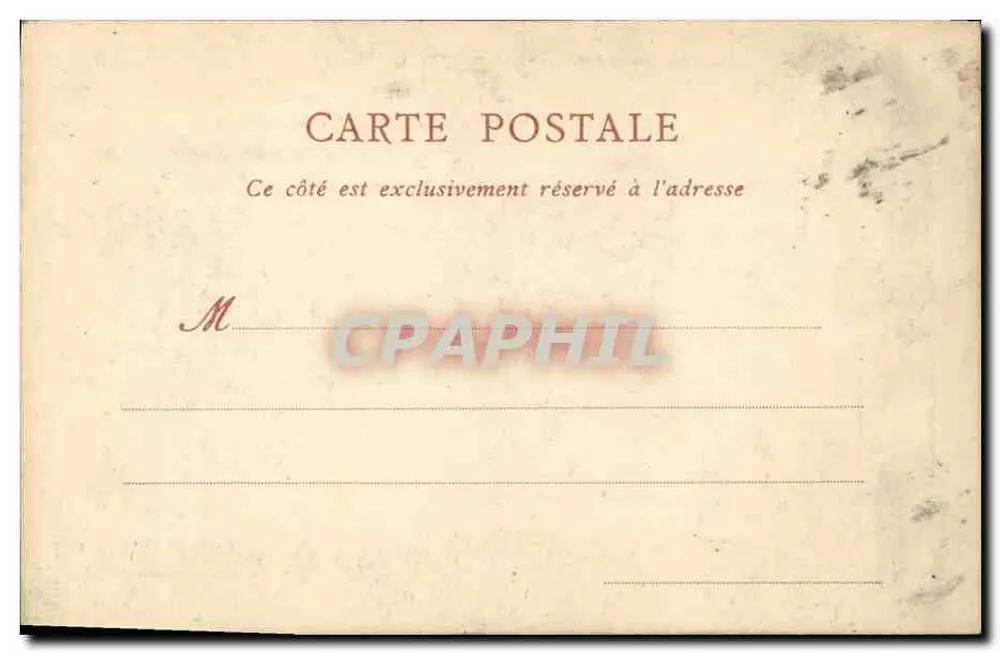 Weltausstellung 1900 — Parks von Trocadéro & Champ de Mars — ND Phot - Rückseite