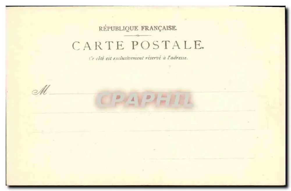 Bois de Vincennes — Weltausstellung 1900 — Verlag P. S.A. D. Verlag 86, qu. Dolton pivot, Französische Republik - Rückseite