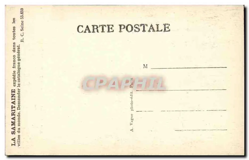 Paris — Arc de Triomphe de l'Étoile — von Cortot - Rückseite