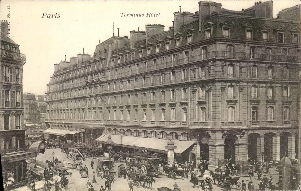 Paris — Terminus Hotel — P. Truys, No. 12 - Frente