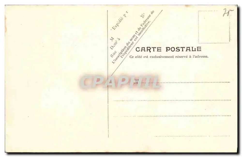 Paris — Terminus Hotel — P. Truys, No. 12 - Verso
