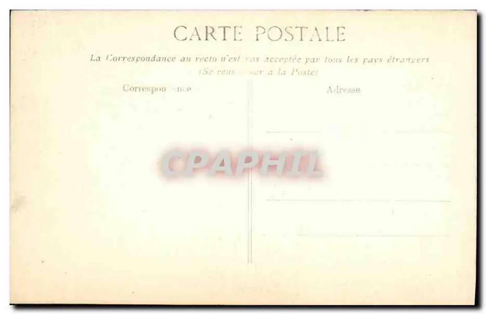 Überschwemmung der Seine — Paris - Die Rue de Lyon — ELD - Rückseite