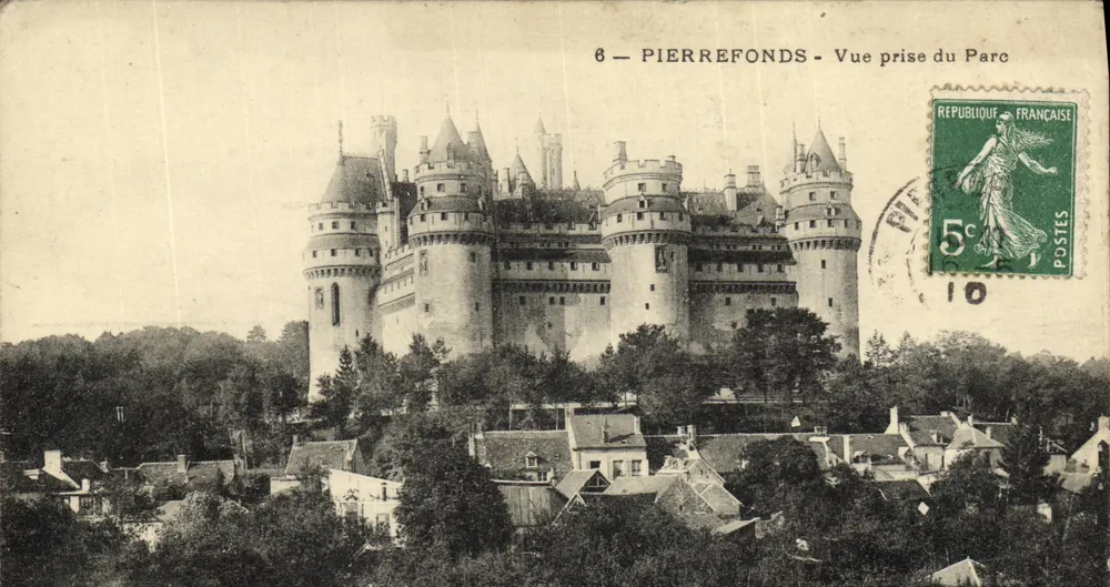 Pierre-Fonds — Vista tirada do Parque — Editor desconhecido, n°6 - Frente