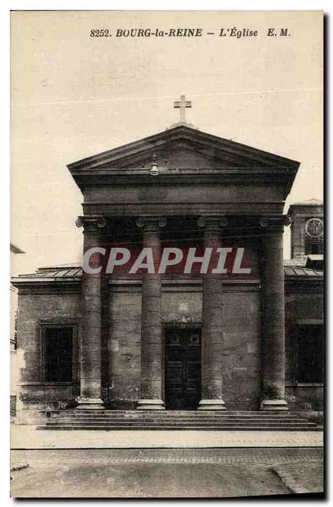 Bourg-la-Reine — A Igreja — E.M. n°8252 - Frente
