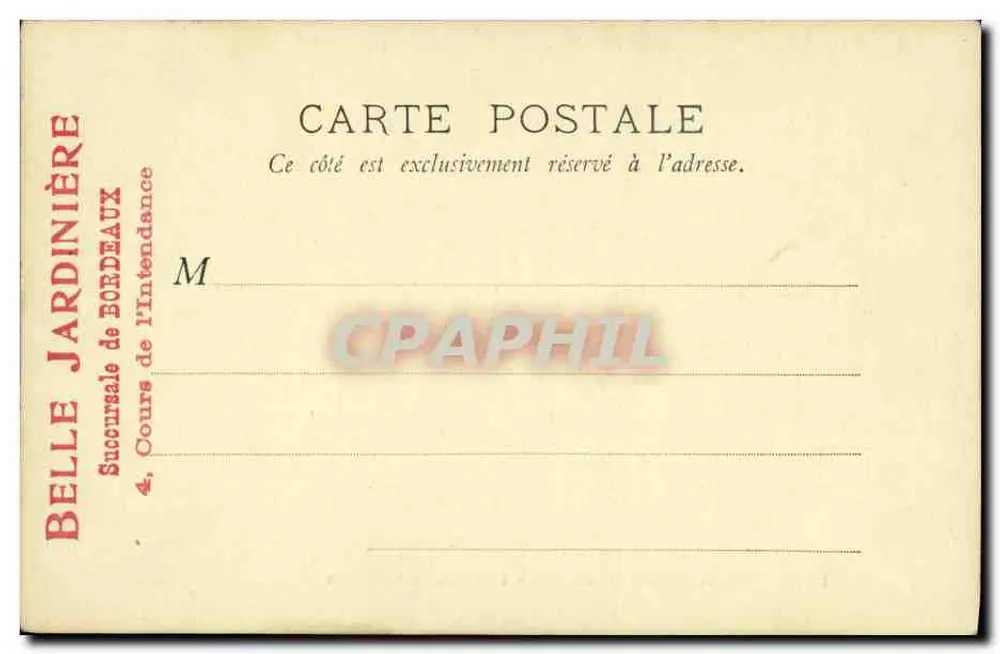 Pavillon de l'Italie — Weltausstellung 1900 — Bordeaux - Rückseite