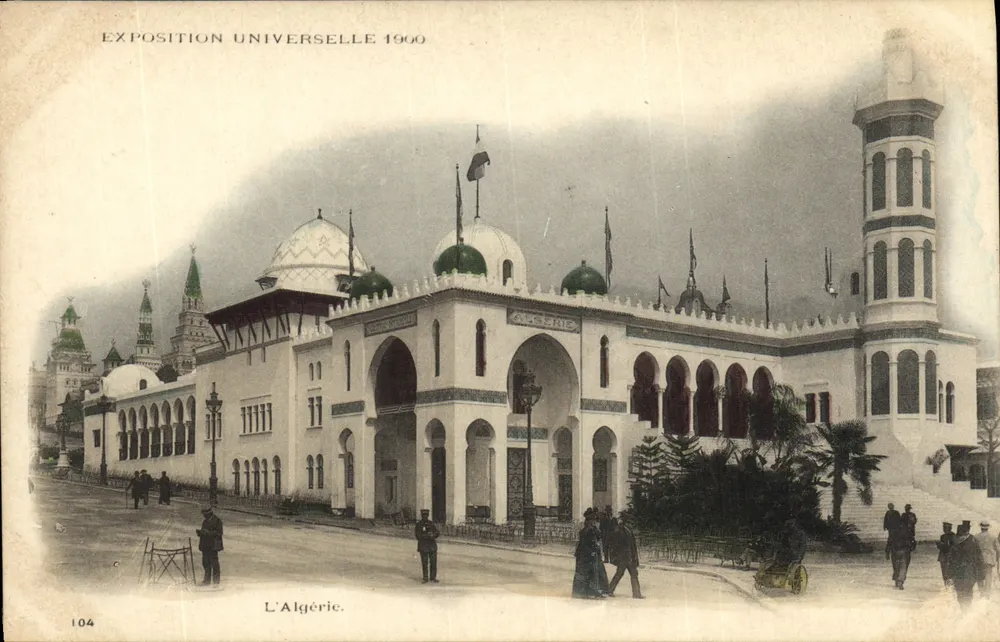 Algerien — Weltausstellung 1900 — Verlag: 104 - Vorderseite