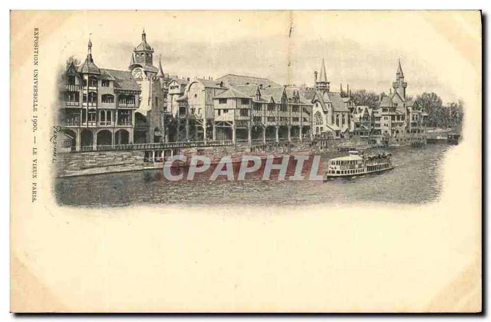 Weltausstellung 1900 — Alt-Paris — Paris-PM - Vorderseite