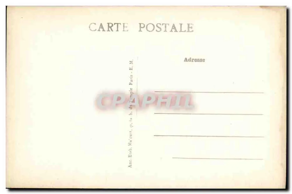 Suresnes — Praça Trarieux — E.M. - Verso