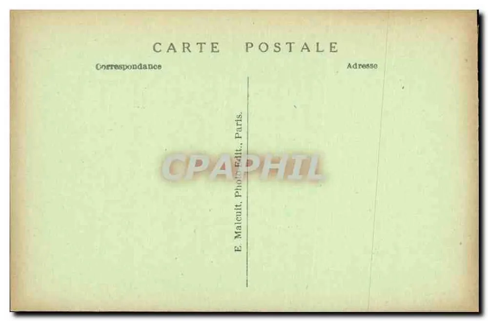 SÈVRES — Die Hauptstraße und die Straße Cournol — E. M. - Rückseite