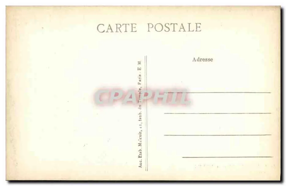 Fontenay-aux-Roses — La Fosse Bazin — E.M. n°5814 - Rückseite