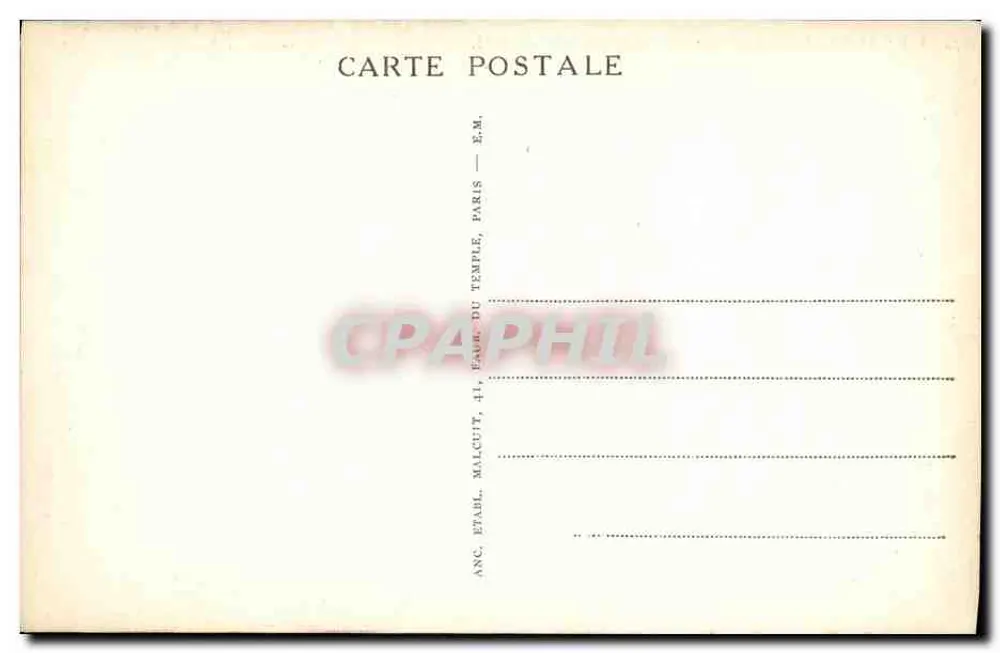 La Garenne — Boulevard de la République — E.M. n°2872 - Verso