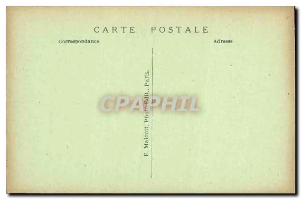 Sèvres — La Grande Rue et la Rue Cournon — E. M. - Rückseite