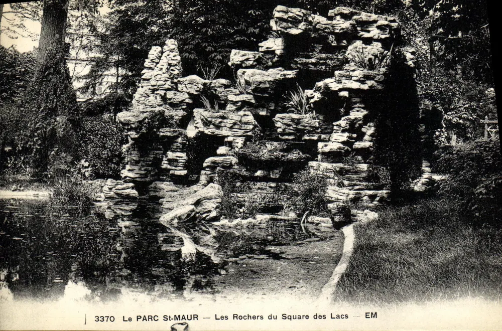 Der PARC St-MAUR — Les Rochers du Square des Lacs — EM - Vorderseite