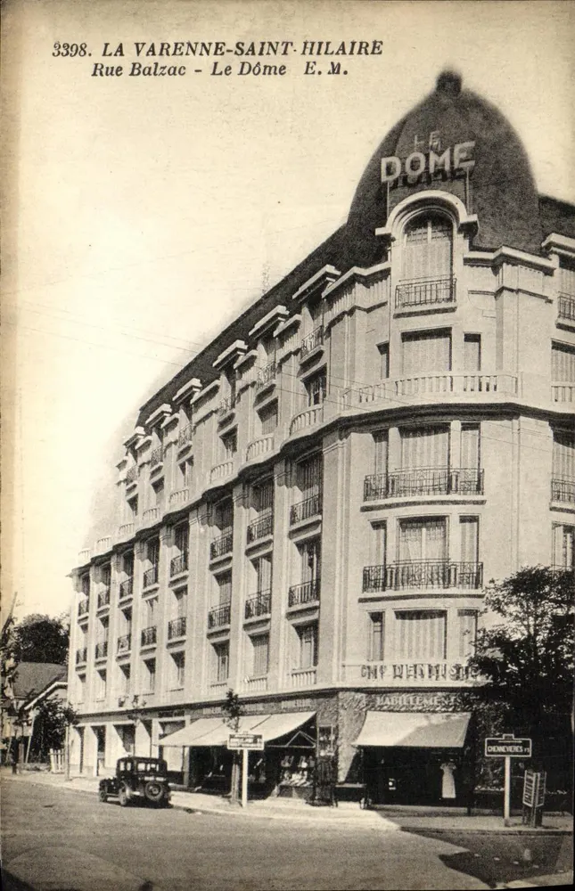Hotel Le Dôme — La Varenne-Saint-Hilaire — E.M. n°3398 - Vorderseite