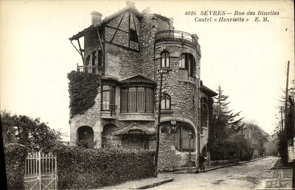 SÈVRES — Rue des Binelles — Maison « Henriette » — E.M. n°4016 - Vorderseite