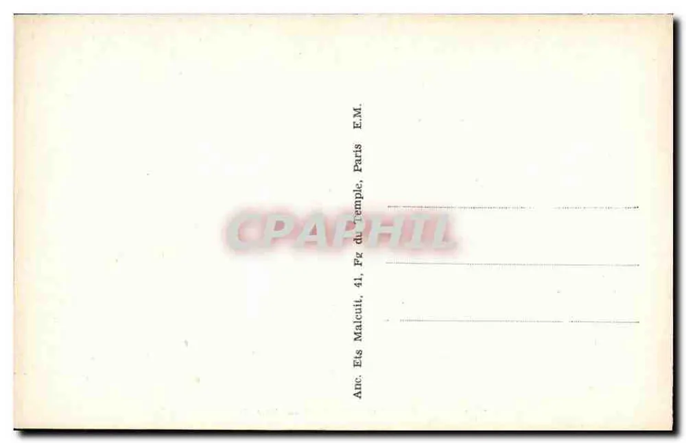 Fontenay-aux-Roses — Rue Boucicaut — Verleger E.M. n° 5802 - Rückseite
