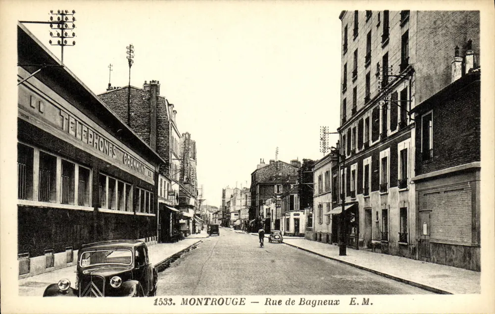 Montreuil — Rue de Bagneux — E.M. n°1533 - Vorderseite