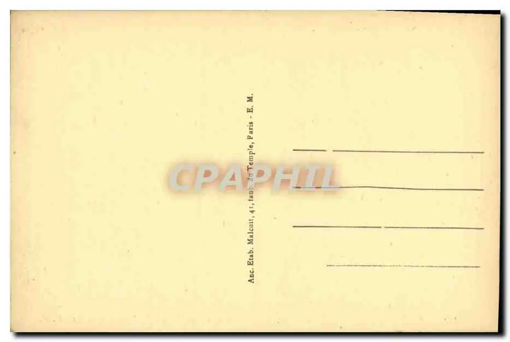 SAINT-LOUD-COTEAX — Avenue de Suresnes und Schienenstrecke — E.M. n°4524 - Rückseite