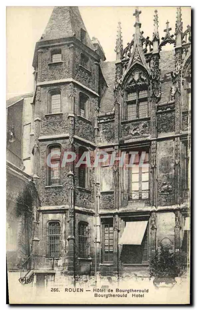 Rouen — Hôtel de Bourgtherould — n° 266 - Recto