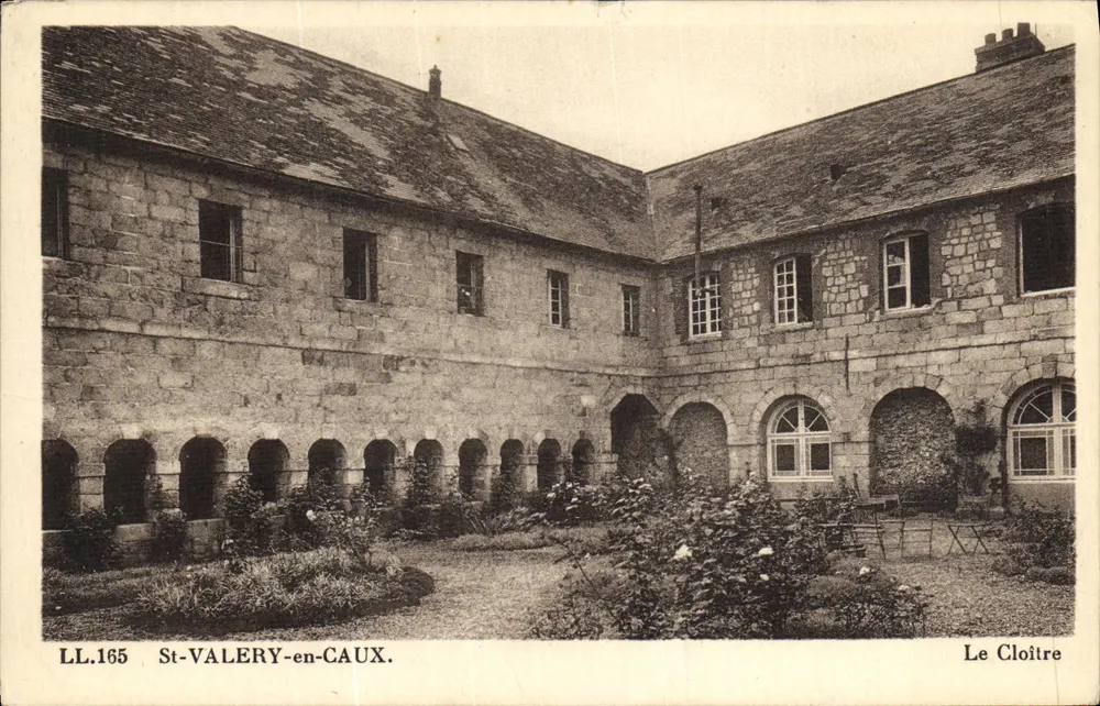 St-Valery-en-Caux — Le Cloître — éditeur C° DES ARTS PHOTOMÉCANIQUES - STRASBOURG-SCNITIGI - Vorderseite