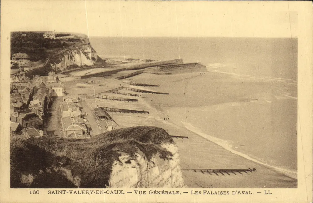 Saint-Valéry-en-Caux — Allgemeiner Blick — Die Aval-Klippen — LL - Vorderseite