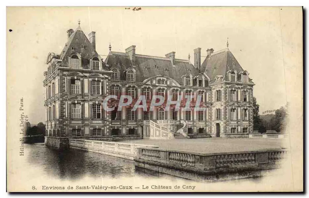 Umgebung von Saint-Valéry-en-Caux — Schloss Cany — Héloïse Le Doley, Paris, n°8 - Vorderseite