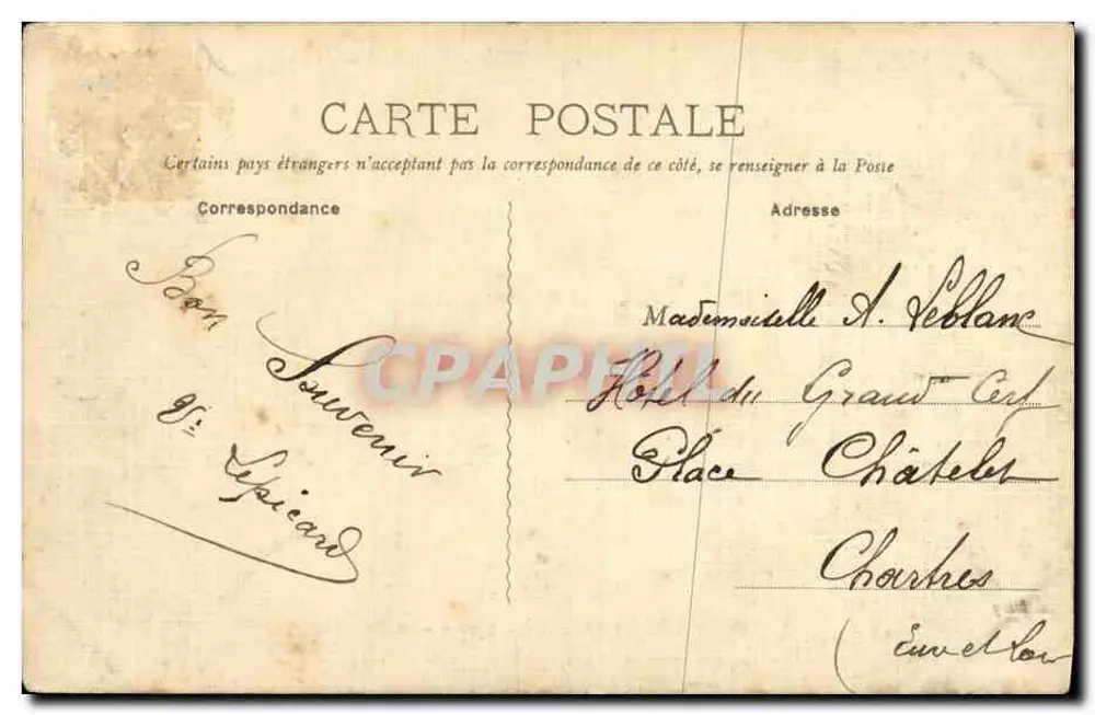 Saint-Valery-en-Caux — Casino — La Terrasse — Déri, n°2 - Rückseite