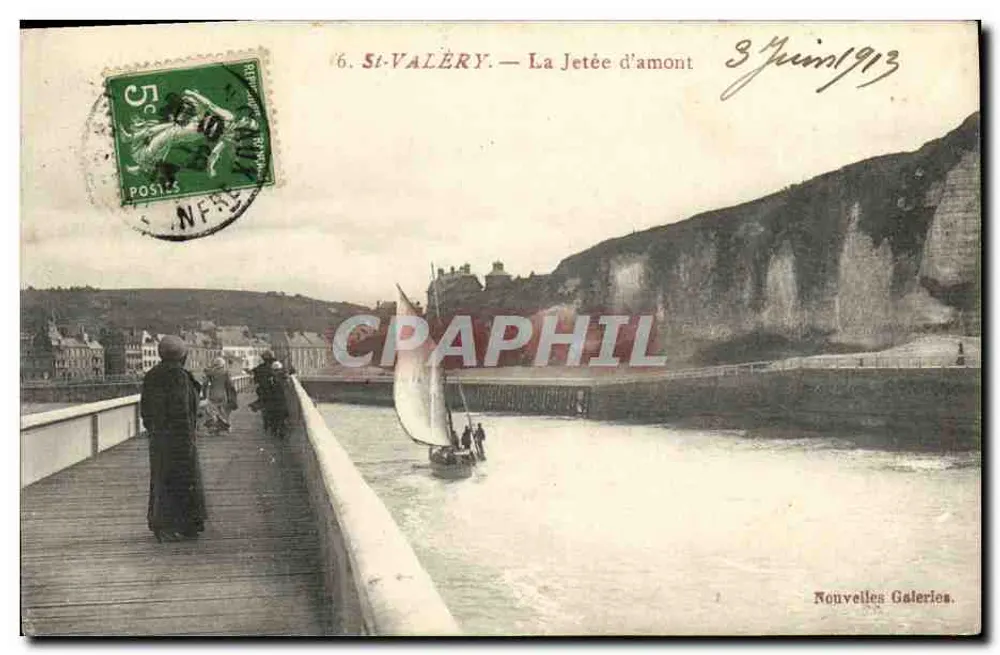 St-Valéry — A Ponte Superior — Novas Galerias, n°6 - Frente