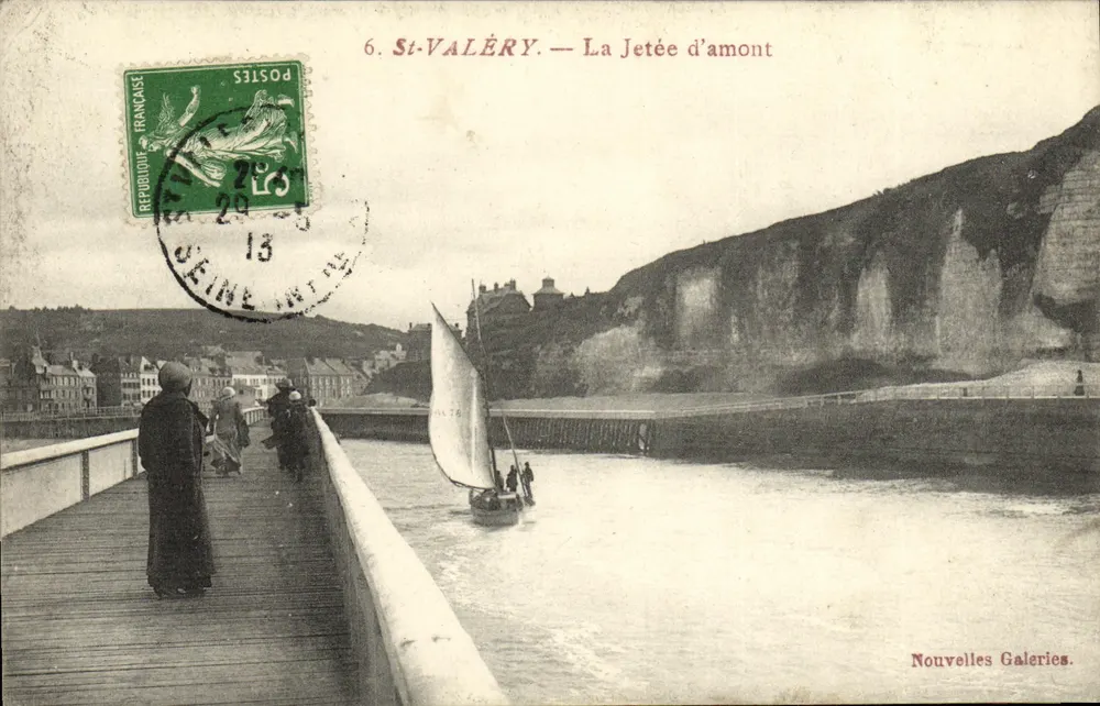 St-Valéry — A Ponte Superior — Novas Galerias - Frente