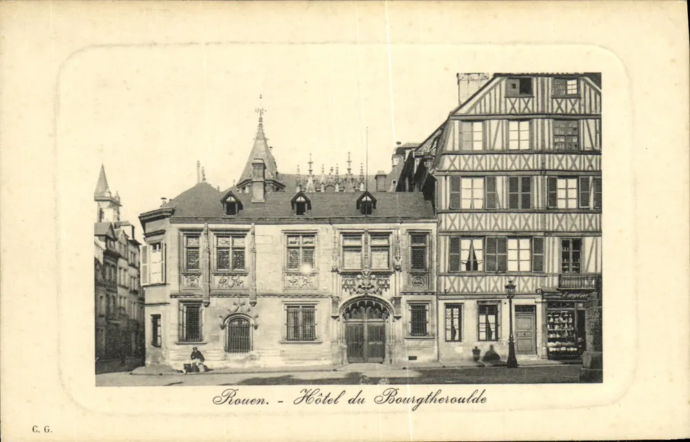 Rouen - Hotel du Bourgtheroulde — C. G. - Voorkant