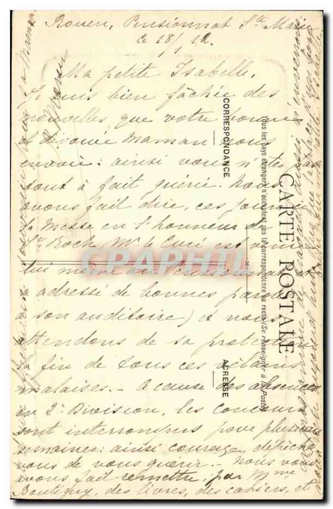 Rouen - Hotel du Bourgtheroulde — C. G. - Achterkant