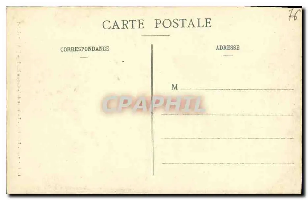 Rouen - Fontaine de la Grosse Horloge — 18. Jahrhundert — C.V. 344 - Rückseite