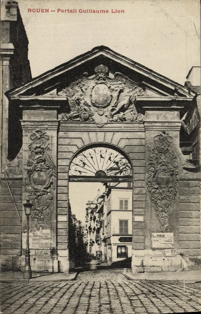 Rouen — Portal Guillaume Lion — editor não identificado - Frente