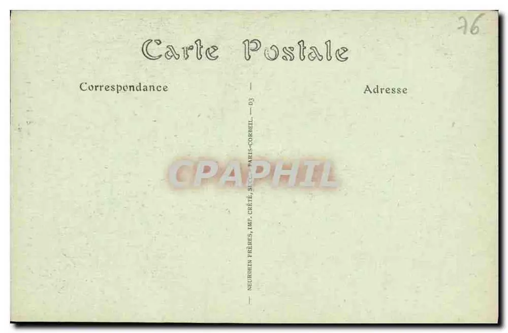 Rouen — Casa de Diane de Poitiers — ND Phot. - Verso