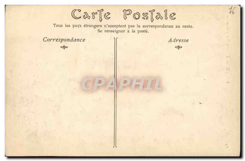 Rouen — O Hotel Bourgtheroulde — Editor anônimo, n° 14 - Verso