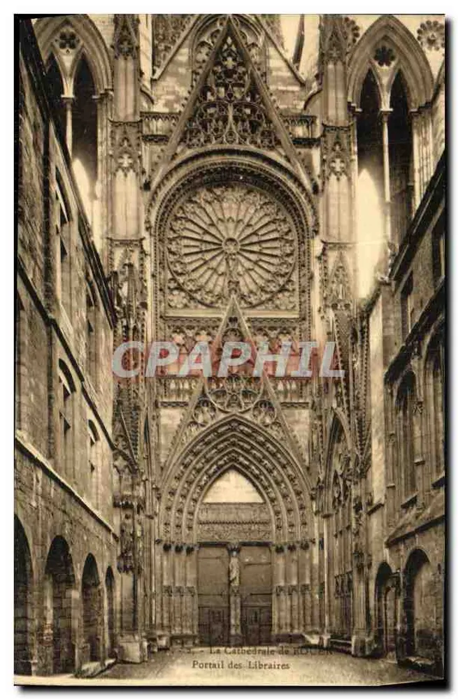 Portal der Buchhändler — Kathedrale von Rouen — Verlag: Buchhandlung der Buchhändler - Vorderseite