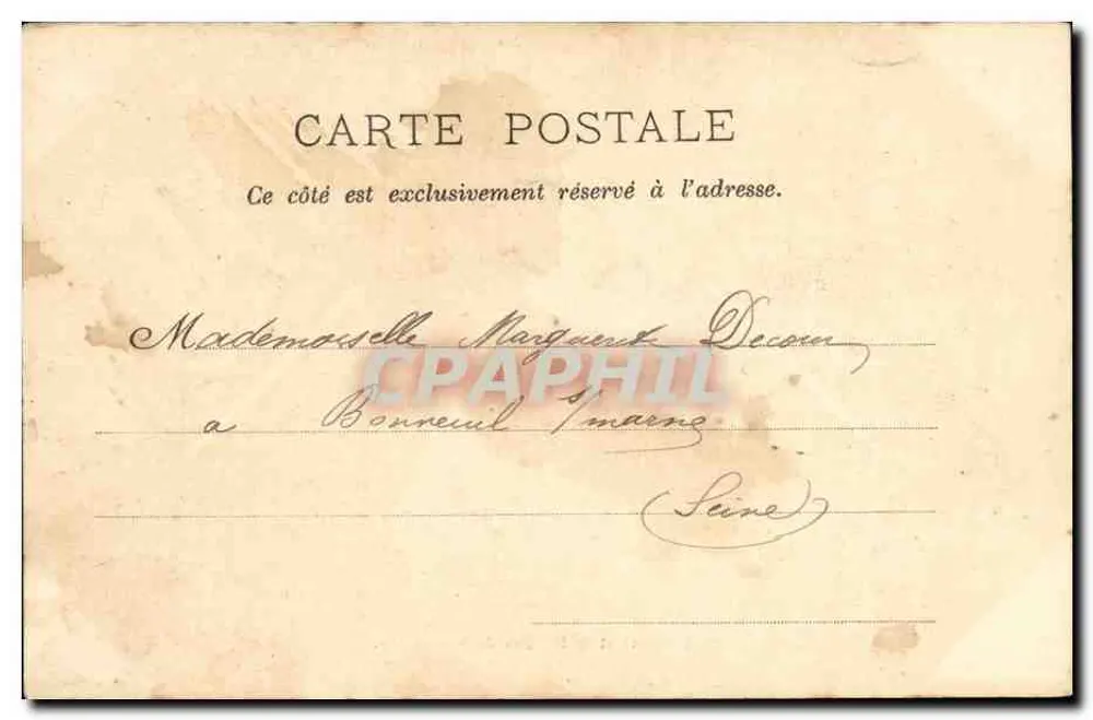 O Forte e o Donjon de Vincennes — vista panorâmica — editor não identificado - Verso