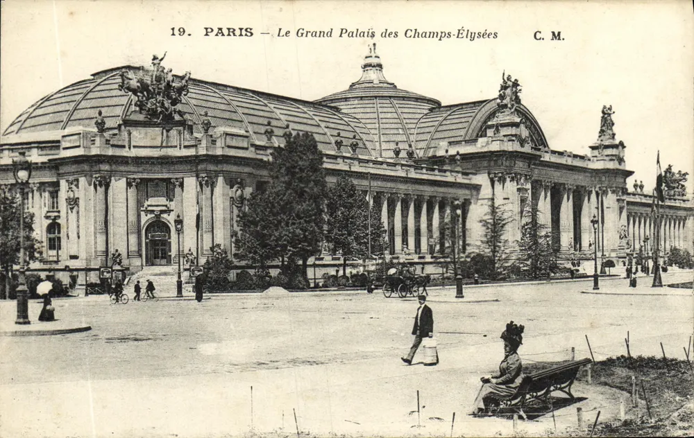Paris — O Grande Palácio dos Campos-Élisée — Edição Artística C. M., n°19 - Frente