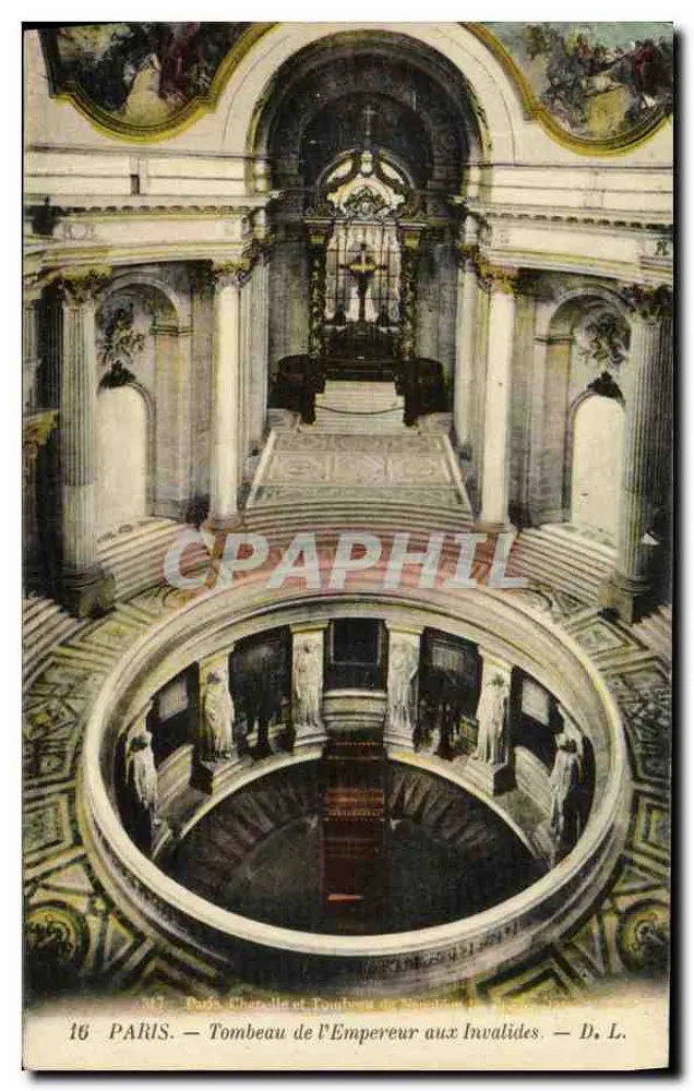 Paris — Tombeau de l'Empereur aux Invalides — D. L. - Recto