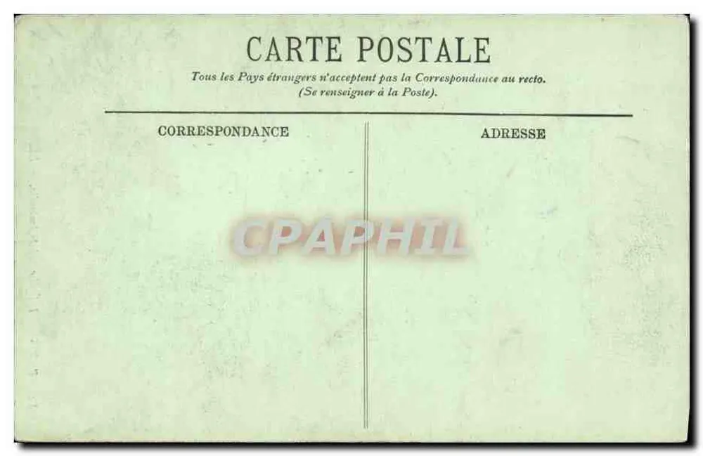 Paris — A Igreja de São Ambrozio — LL. n° 841 - Verso