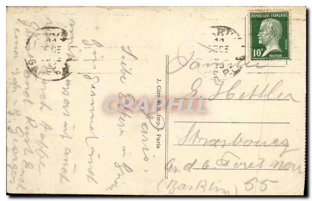 PARIS — O Arco do Triunfo do Carrousel — LIP, n°102 - Verso