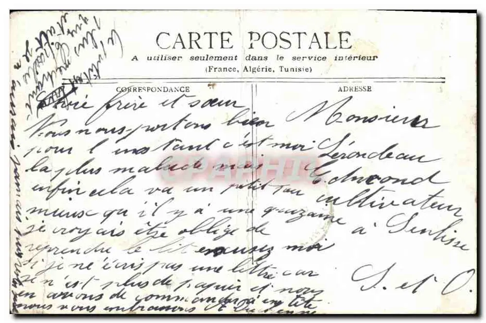 Paris — Auf dem Boulevard Saint-Martin — Verlag: Paris - Rückseite
