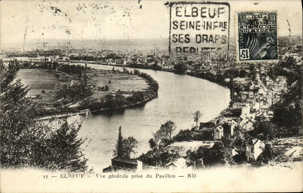 Elbeuf — Algemene uitzicht genomen vanaf het Pavillon — ND — Uitgever ND, n° 17 - Voorkant