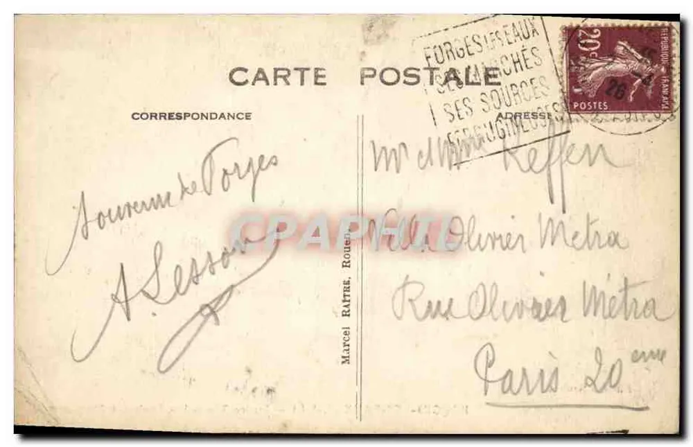 Forges-les-Eaux (S.-Inf.) — Stazione Termale — Boulevard Mortemard - Verso